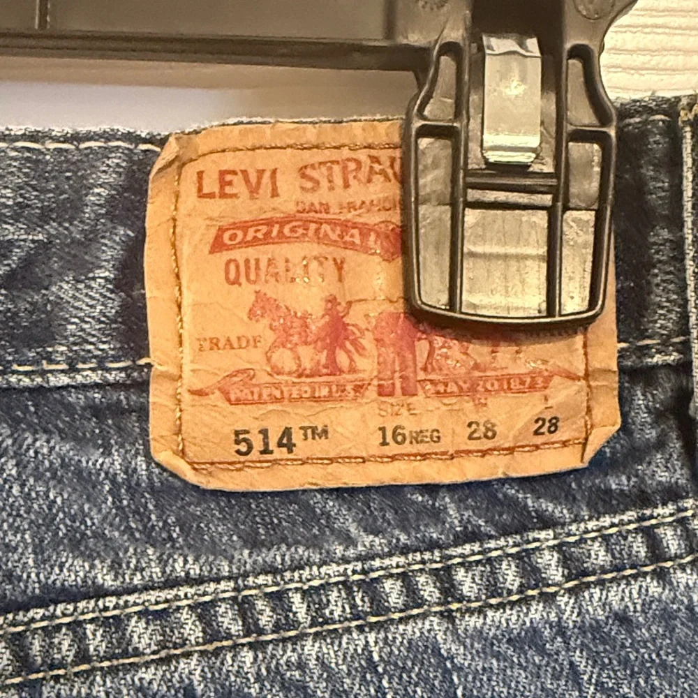 310 Levi’s 514 Slim Straight Jeans Men’s 28x28 Dark Wash Denim Classic Fit